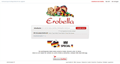 Desktop Screenshot of erobella.de